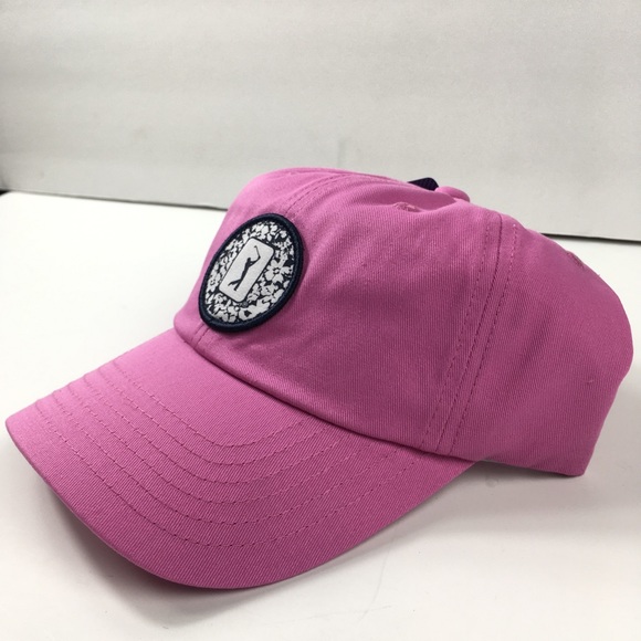 Women’s pink PGA classic cap hat one size fit - Picture 2 of 6